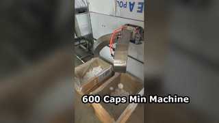 600 Caps Min Edge Slit Holding Machine