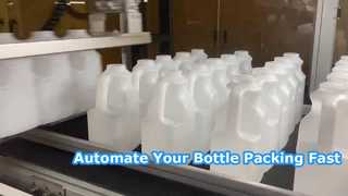 Fully Automatic Bottle Packing Machine Fast Changeover