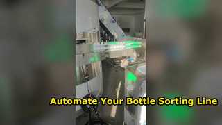 Automatic Bottle Unscrambler High Speed PET Sorting Machine