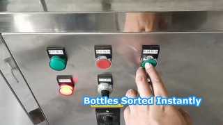 Turntable Sorting Automatic PET Bottle Unscrambler