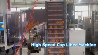 Automatic Bottle Cap Liner Inserter Machine High Speed