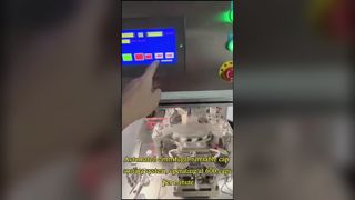 Bottle Cap Edge Cutter High Speed Machine